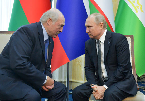 لقاء ثنائى بين بوتين والرئيس البيلاروسى ألكسندر لوكاشينكو