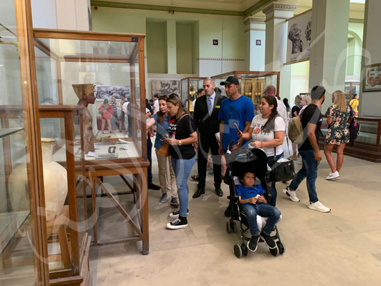 نافاس في زيارة المتحف المصري (2)