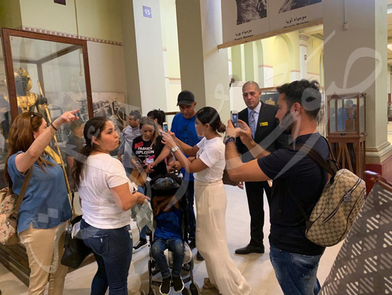 نافاس في زيارة المتحف المصري (3)