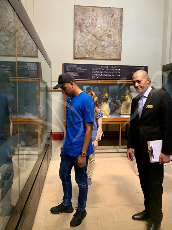 نافاس في زيارة المتحف المصري (15)