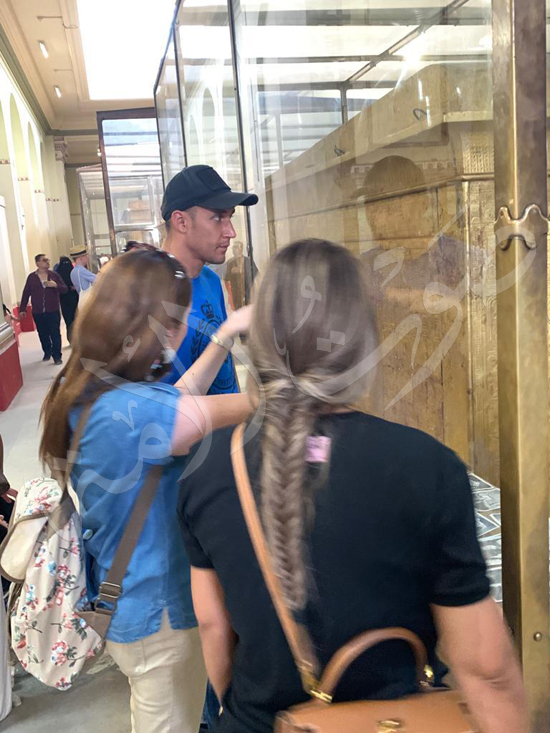 نافاس في زيارة المتحف المصري (5)