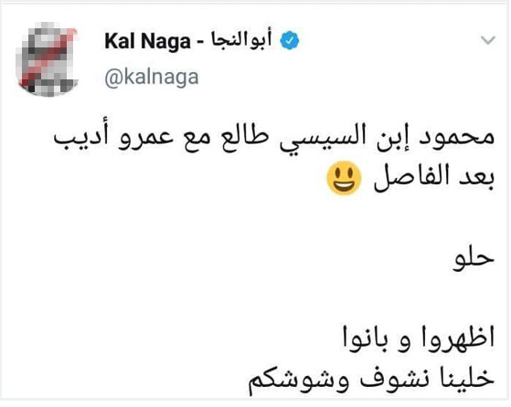 تغريدة خالد ابو النجا