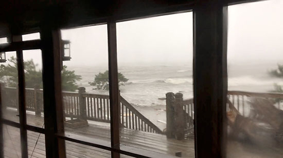 إعصار دوريان فى كارولينا الشمالية