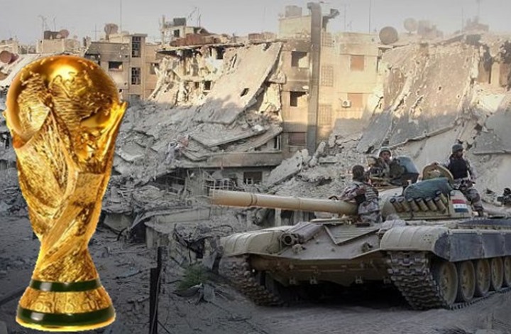 كأس العالم والحرب