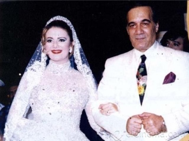 محمود ياسين في زفاف ابنته رانيا