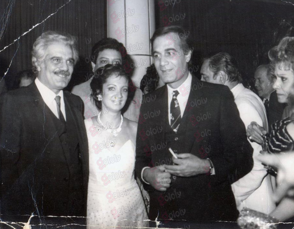زفاف محمود ياسين وشهيرة