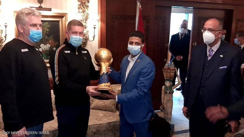 كأس العالم لكرة اليد يصل مصر