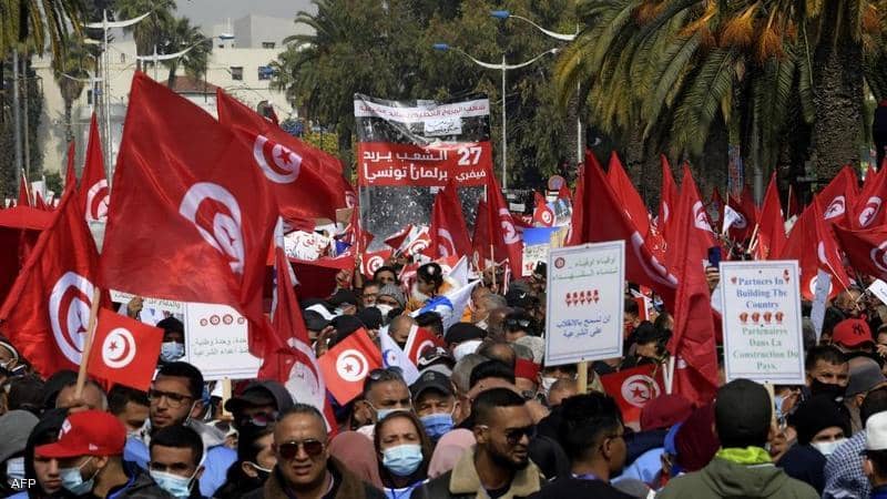 الخروج لاسقاط اخوان تونس