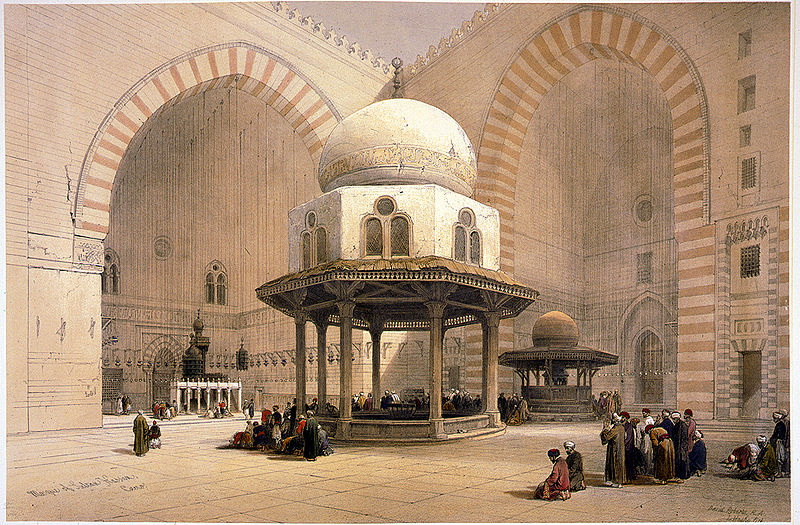 800px-Mosque_of_Sultan_Hassan,_Cairo-David_Roberts