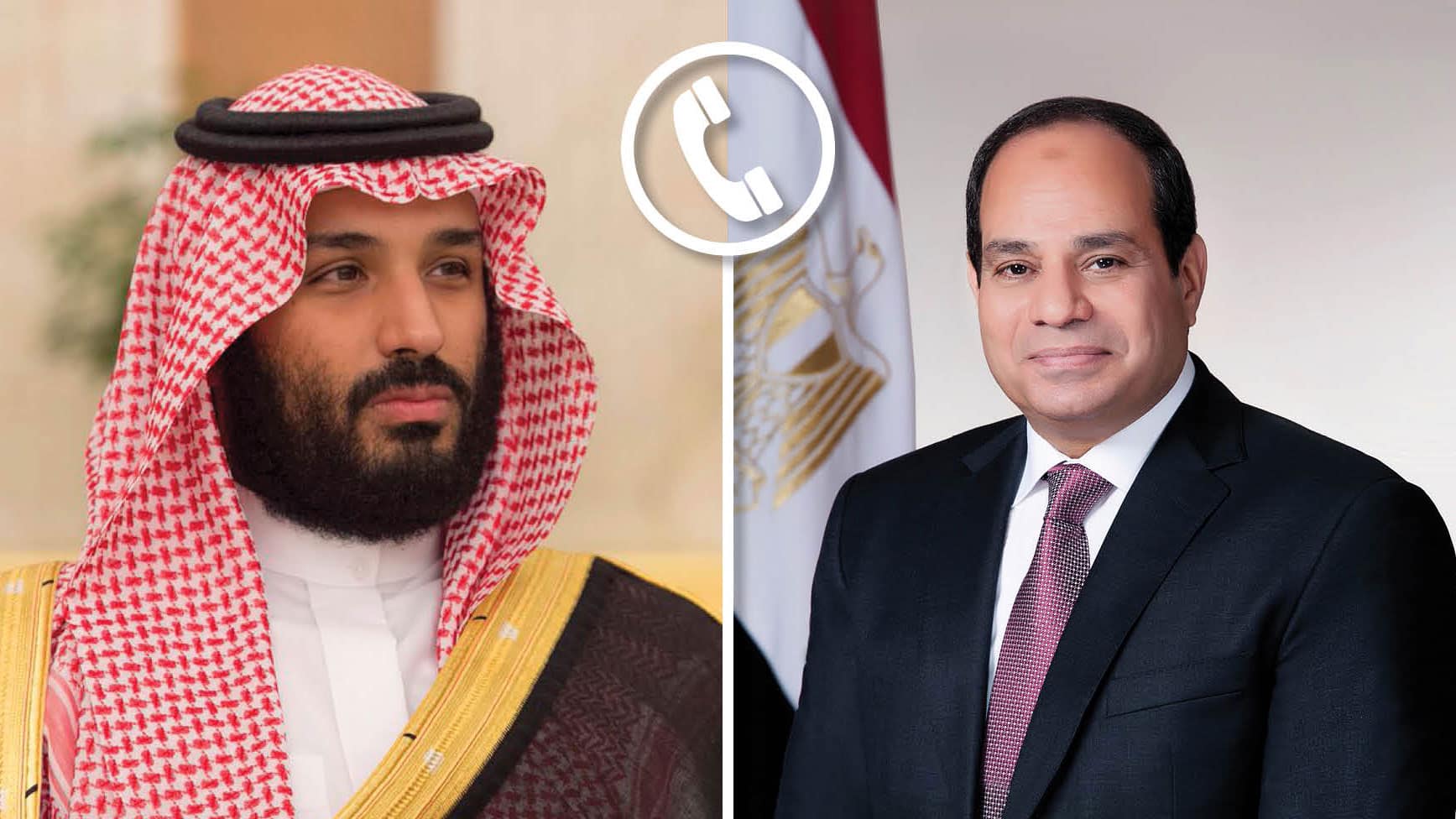 الرئيس السيسي يتلقى اتصالا هاتفيا من ولي العهد السعودي