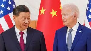 الرئيس الامريكي والصيني