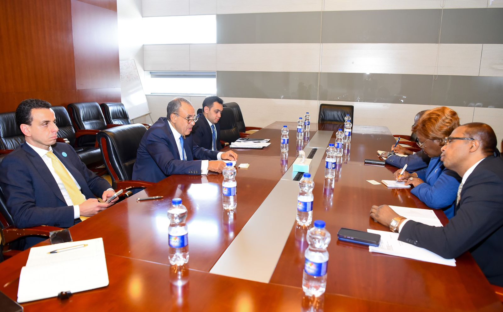 بدر عبد العاطي ونيالي كابا، وزيرة الدولة ووزيرة الخارجية والتعاون الدولي الإيفوارية بدر عبد العاطي ونيالي كابا، وزيرة الدولة ووزيرة الخارجية والتعاون الدولي الإيفوارية