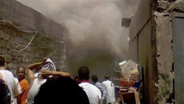 السيطرة على حريق هائل     بشقة بكفر الدوار بالبحيرة  