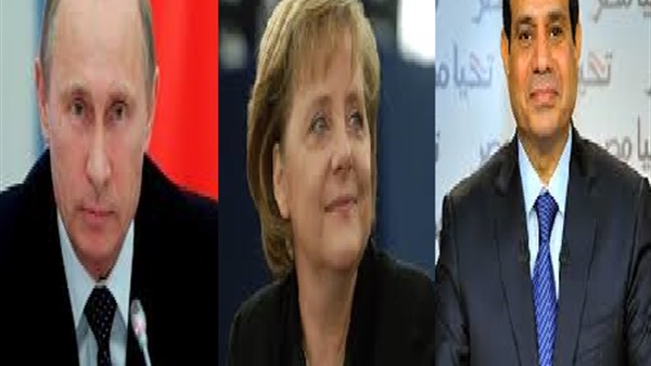 السيسي وبوتين وميركل الأكثر نفوذا في العالم السيسي وبوتين وميركل الأكثر نفوذا في العالم