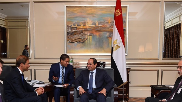 السيسي: نتطلع إلى التعاون مع روسيا في قطاعي الزراعة والصناعة  