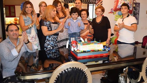 بسكال مشعلاني تشارك  جمهورها عيد ميلاد ابنها 