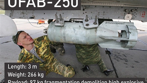 بالصور.. أقوى 5 أسلحة تستخدمها روسيا لسحق «داعش سوريا»  