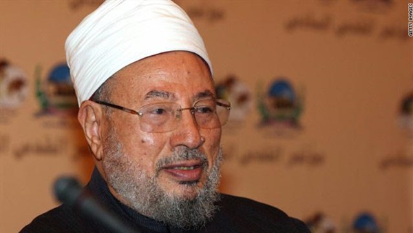 «القرضاوي» يحرض الطلاب للتظاهر «القرضاوي» يحرض الطلاب للتظاهر