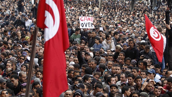 إعتقال 1105 شخص خلال تظاهرات تونس إعتقال 1105 شخص خلال تظاهرات تونس