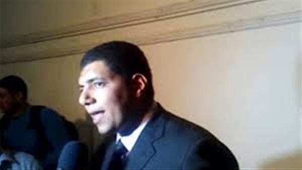وصول الرائد «فهمى بهجت» لحضور جلسة معارضاته وصول الرائد «فهمى بهجت» لحضور جلسة معارضاته