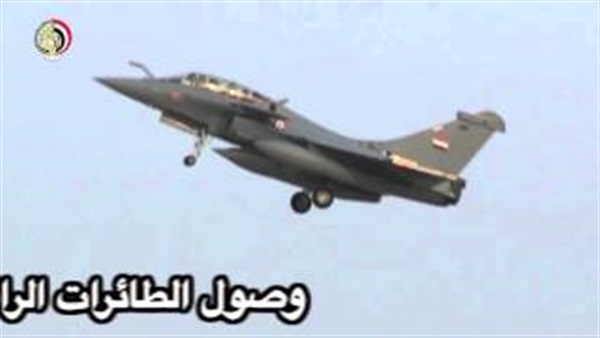 بالفيديو.. «وزارة الدفاع» تعرض أولى لقطات لمقاتلات «الرافال» بالفيديو.. «وزارة الدفاع» تعرض أولى لقطات لمقاتلات «الرافال»