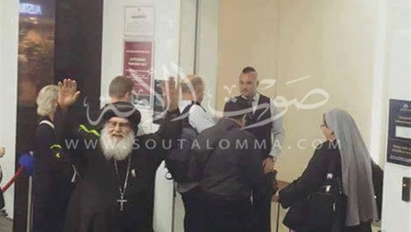 عودة الأنبا موسى بعد زيارة لأستراليا عودة الأنبا موسى بعد زيارة لأستراليا