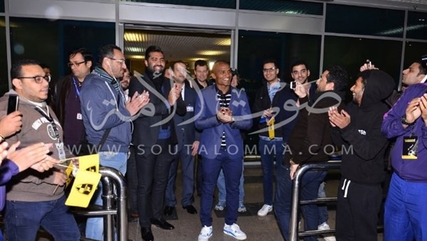 بالصور.. إستقبال أسطوري لـ «مالودا» في مطار القاهرة بالصور.. إستقبال أسطوري لـ «مالودا» في مطار القاهرة