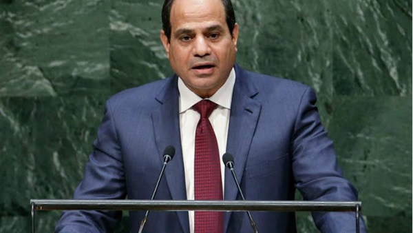 السيسي يقدم تقريره حول التغير المناخي