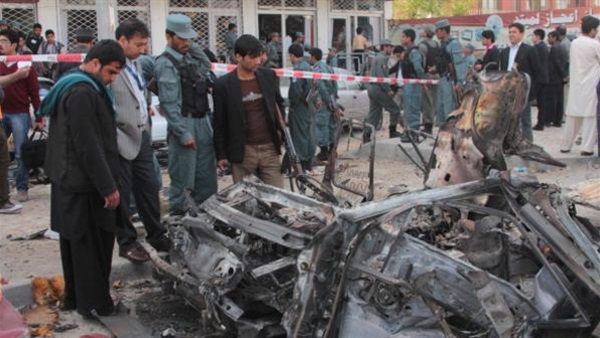 مقتل 4 من أفراد الأمن في انفجار لغم أرضي بأفغانستان