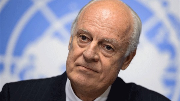 «ميستورا»: الإفراج عن المُعتقلين يؤكد حُسن النوايا للمعارضة «ميستورا»: الإفراج عن المُعتقلين يؤكد حُسن النوايا للمعارضة