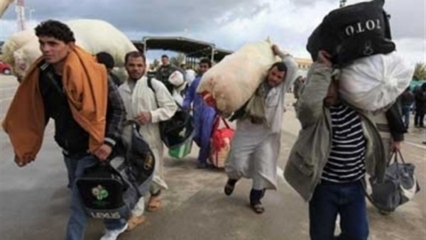 عودة 368 مصريا من ليبيا عبر منفذ السلوم خلال 24 ساعة