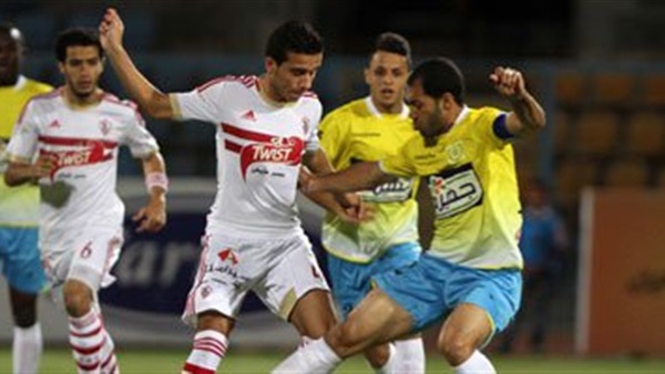 الزمالك يرتدى الزى الأبيض في الشوط الثاني أمام الدراويش