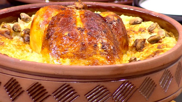 أسهل طريقة لعمل طاجن الأرز المعمر مع الدجاج أسهل طريقة لعمل طاجن الأرز المعمر مع الدجاج