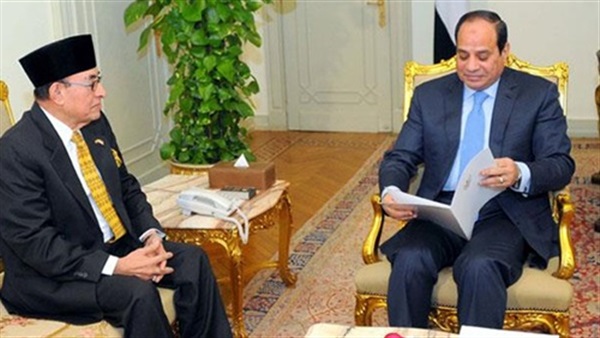السيسي ونظيره الاندونيسي يوقعان مذكرات تفاهم لمكافحة الإرهاب السيسي ونظيره الاندونيسي يوقعان مذكرات تفاهم لمكافحة الإرهاب