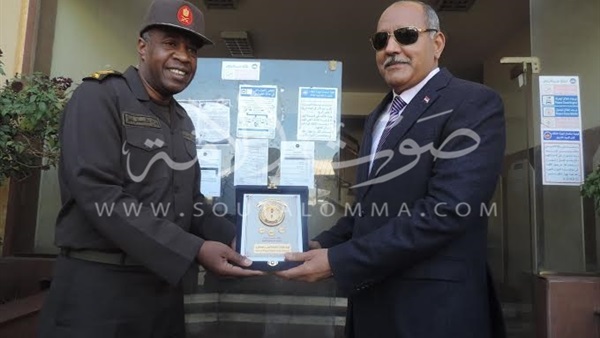 بالصور.. مدير أمن أسوان يشهد تجربة تدريب علي مواجهة الحرائق 