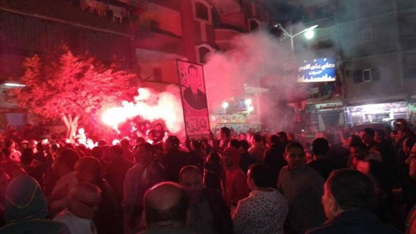 أفراح في المنيا ابتهاجا بفوز الأهلى على الزمالك