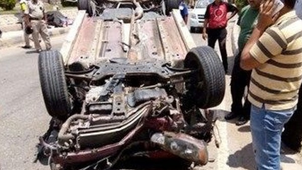 إصابة 4 مجندين في انقلاب سيارة بالوادي الجديد