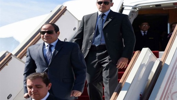 السيسي يعود لأرض الوطن بعد جولته الآسيوية السيسي يعود لأرض الوطن بعد جولته الآسيوية