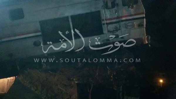 «السكة الحديد»: السرعة الزائدة للقطار وراء الحادث 