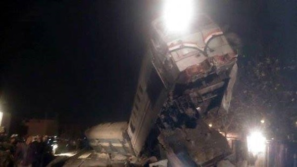 حبس سائق القطار وعامل البرج فى حادث بنى سويف
