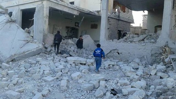 الطائرات الروسية تشن غارات جوية على ريف حلب الطائرات الروسية تشن غارات جوية على ريف حلب