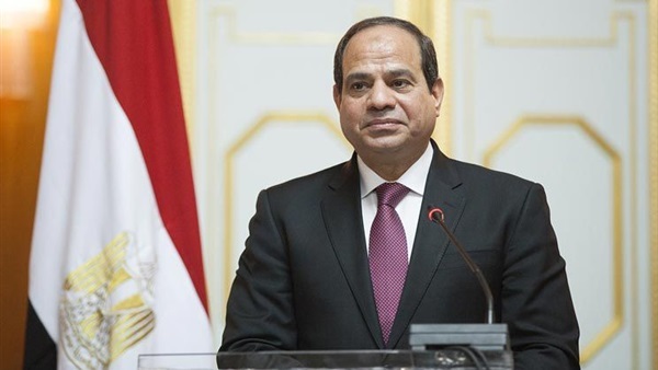 «السيسي» يقف دقيقة حداد على أرواح شهداء مصر