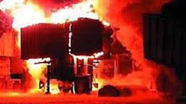 انفجار محول كهرباء بميدان سرور في دمياط انفجار محول كهرباء بميدان سرور في دمياط