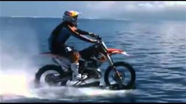 بالفيديو.. إسترالي يركب الأمواج بصحبة الكلاب