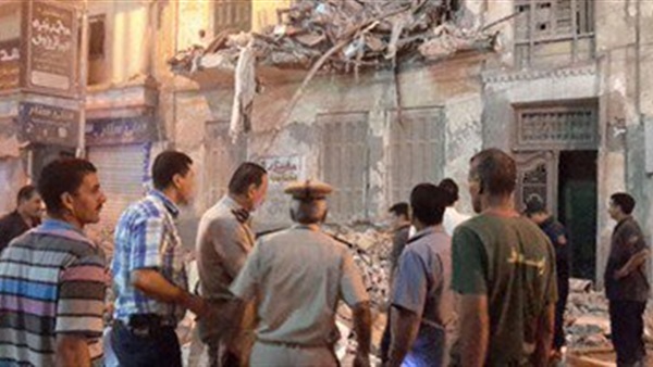 مصرع 3 أشخاص فى انهيار منزل بالبحيرة  