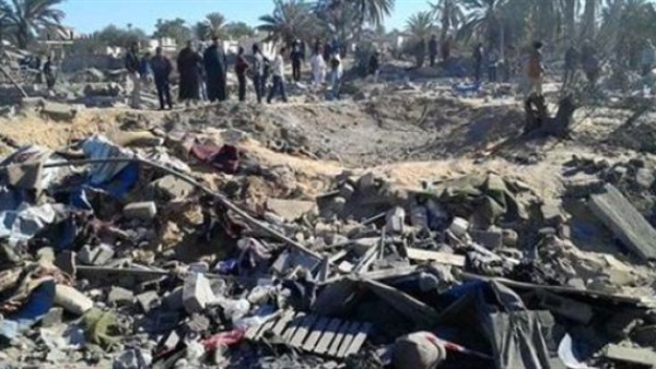 الحكومة الليبية تدين الغارة الأميركية علي صبراتة