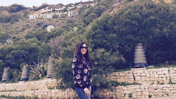 بالصورة..ايمى طلعت زكريا تقضى إجازتها بتونس