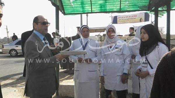 بالصور.. صحة الفيوم يزور كمين كوم أو شيم بالصور.. صحة الفيوم يزور كمين كوم أو شيم