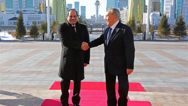 السيسي يرحب بخط الطيران بين كازاخستان وشرم الشيخ السيسي يرحب بخط الطيران بين كازاخستان وشرم الشيخ