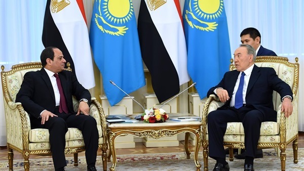 السيسي يبحث مع رئيس وزراء كازاخستان تفعيل برامج التعاون السيسي يبحث مع رئيس وزراء كازاخستان تفعيل برامج التعاون